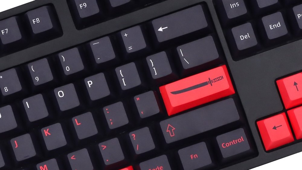 red samurai keycap