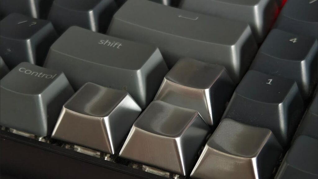 Metal keycap