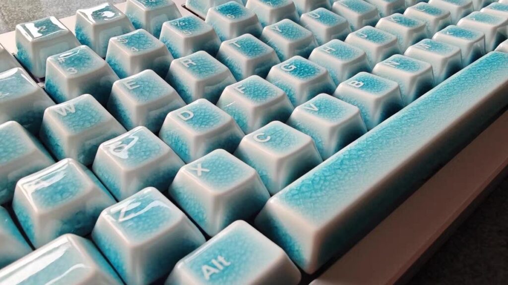 Is the best keycap material a ceramic keycap?