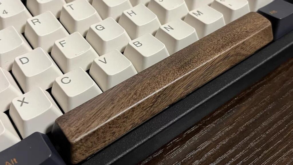 Wooden keycap